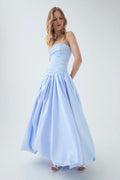 Violette Bubble Hem Gown