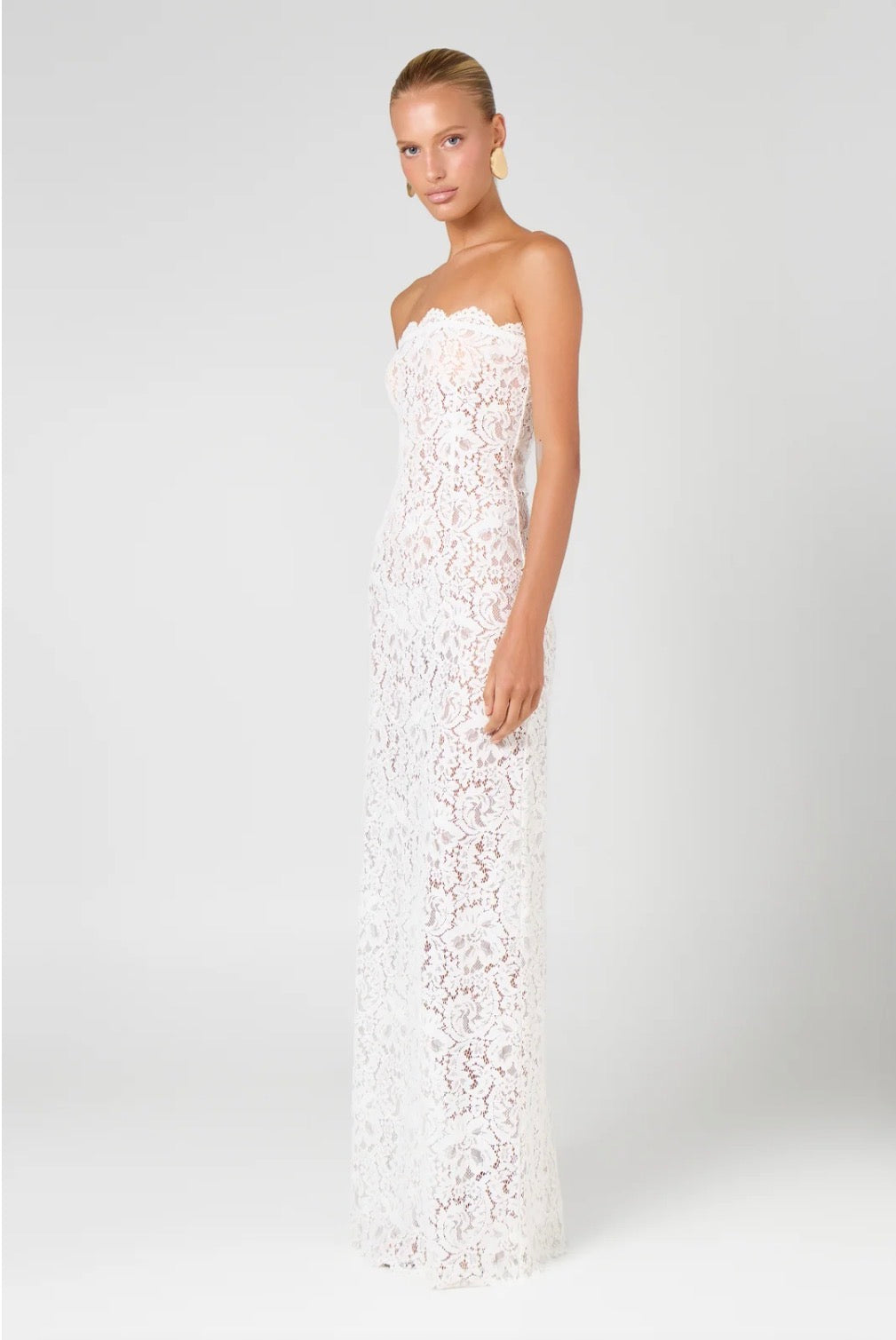 Unlined Maxi Dress