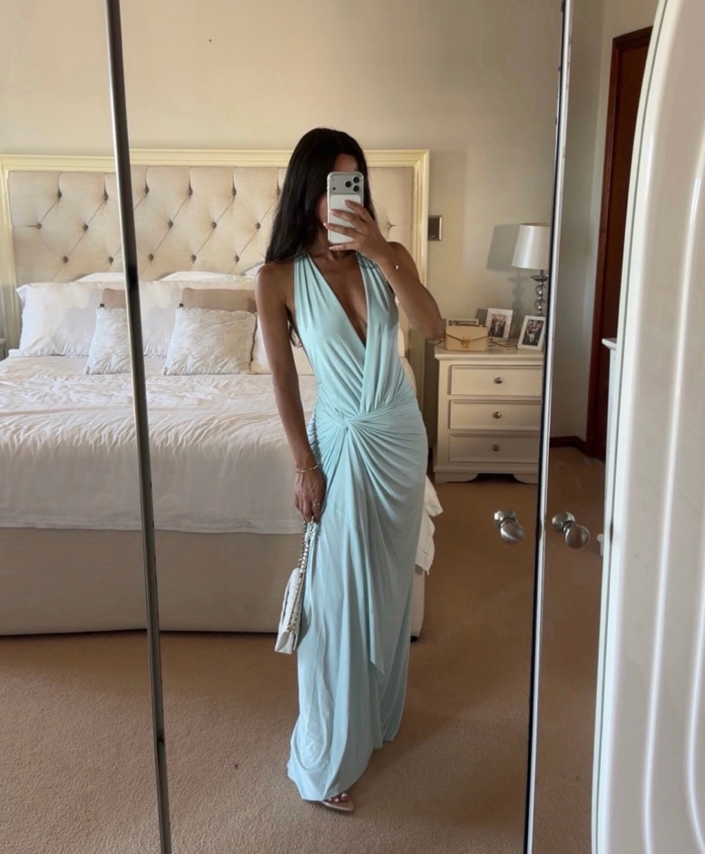 Clementine Twist Maxi Dress